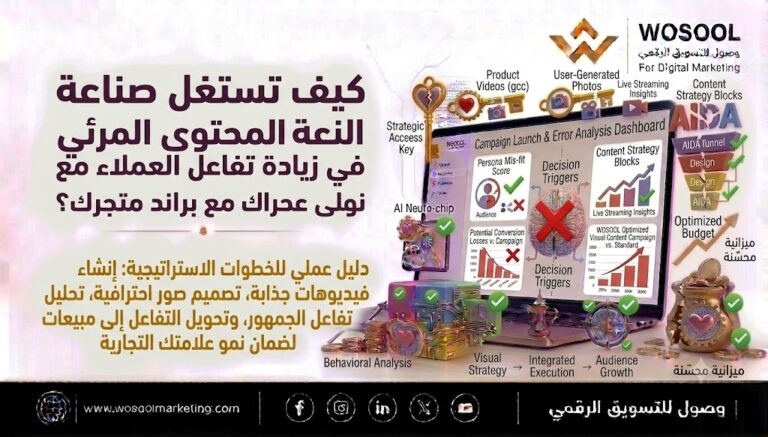 كيف تستغل صناعة المحتوى المرئي في زيادة تفاعل العملاء مع براند متجرك؟