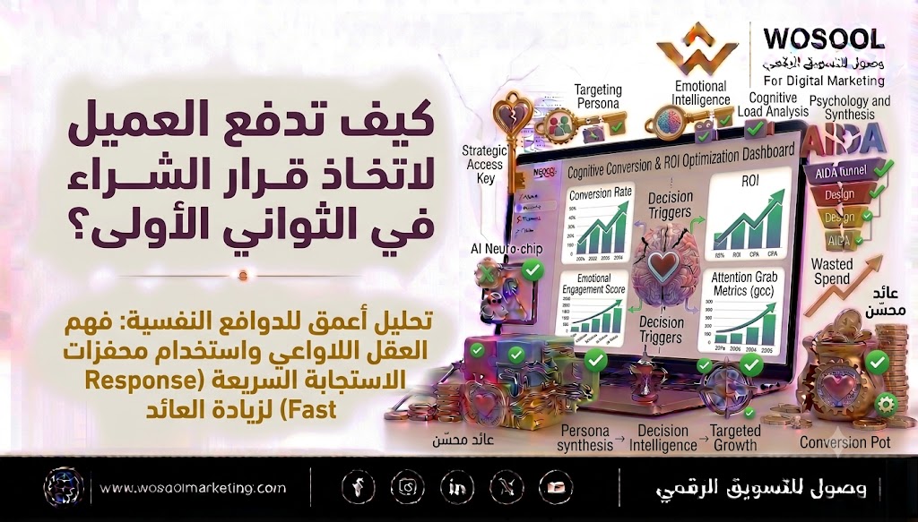 كيف تدفع العميل لاتخاذ قرار الشراء في الثواني الأولى؟