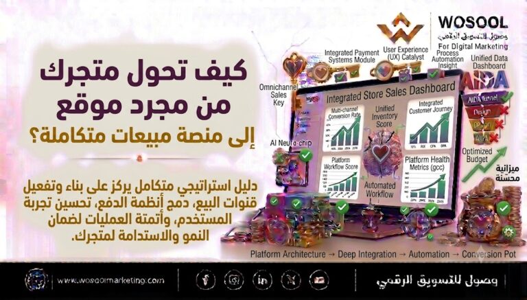 كيف تحول متجرك من مجرد موقع إلى منصة مبيعات متكاملة؟