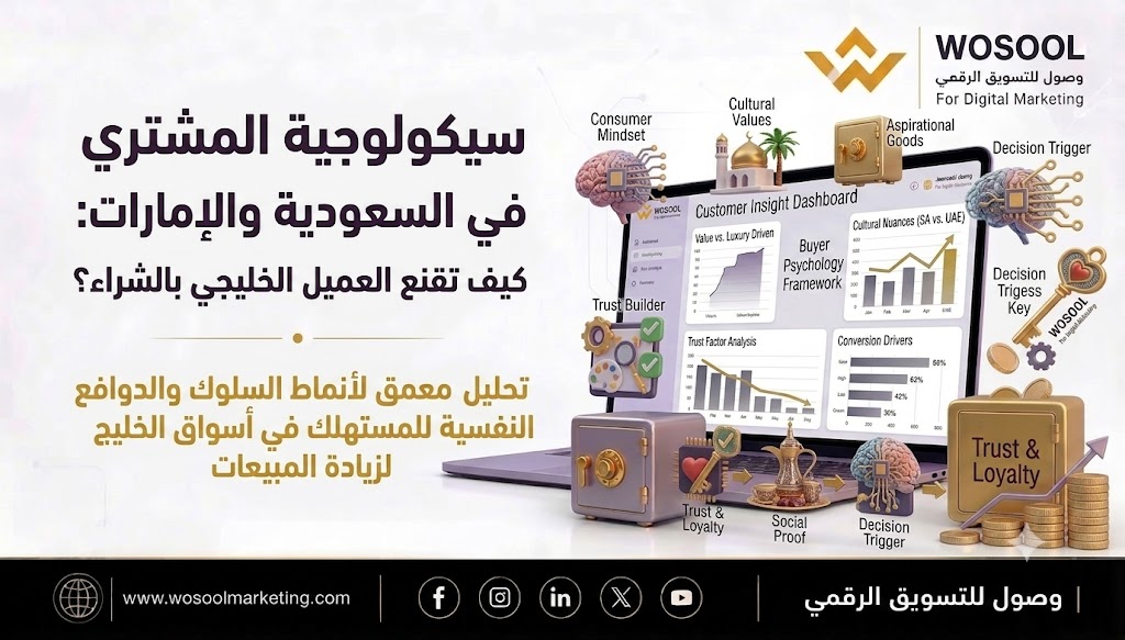 سيكولوجية المشتري في السعودية والإمارات: كيف تقنع العميل الخليجي بالشراء؟