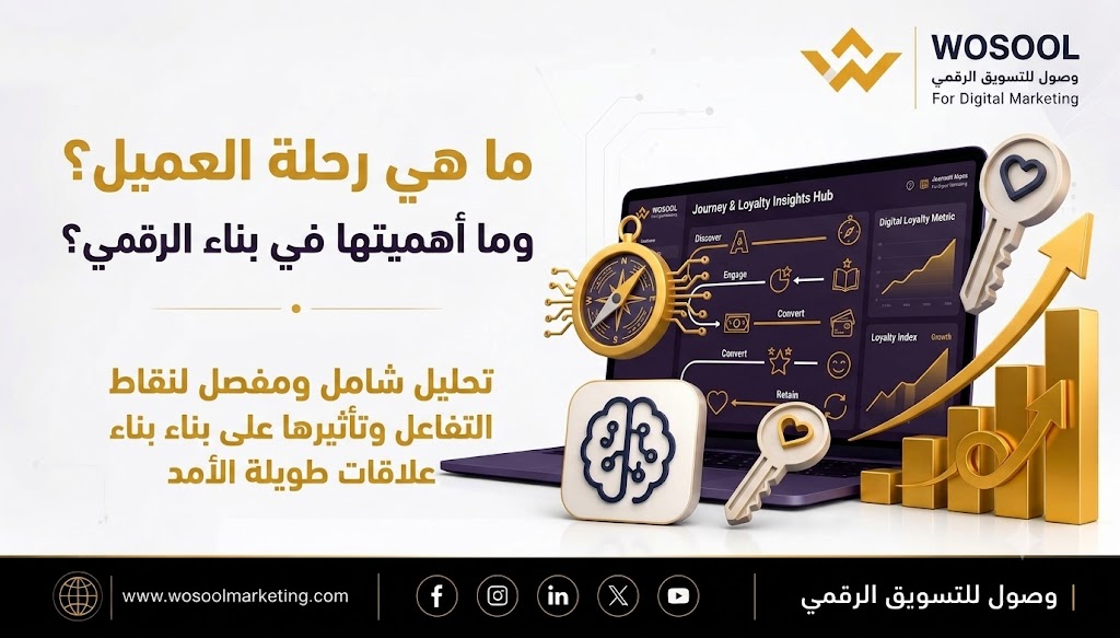 خطوات تصميم رحلة عميل ناجحة تضمن ولاء المتسوق وتكرار الشراء