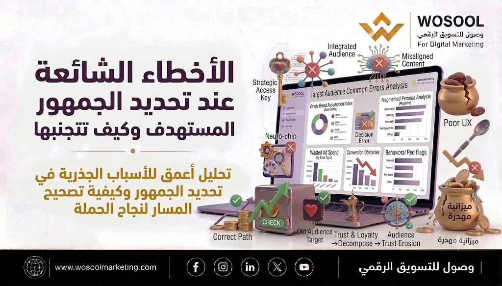 كيف تحدد الجمهور المستهدف لمتجرك بدقة وتوفر 50% من ميزانية الإعلانات؟