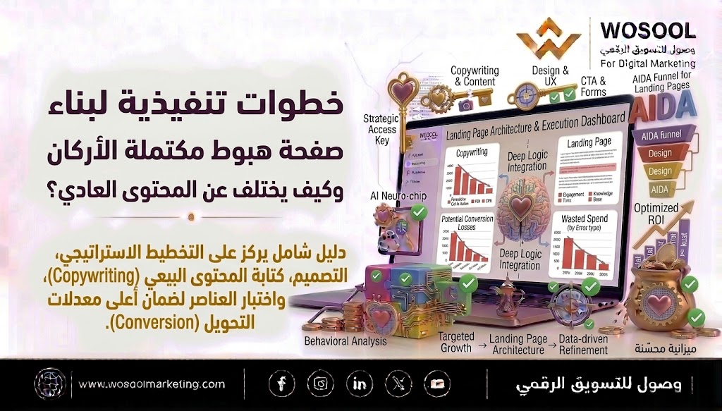 أسرار كتابة محتوى بيعي وصفحات هبوط (Landing Pages) تحقق مبيعات فورية