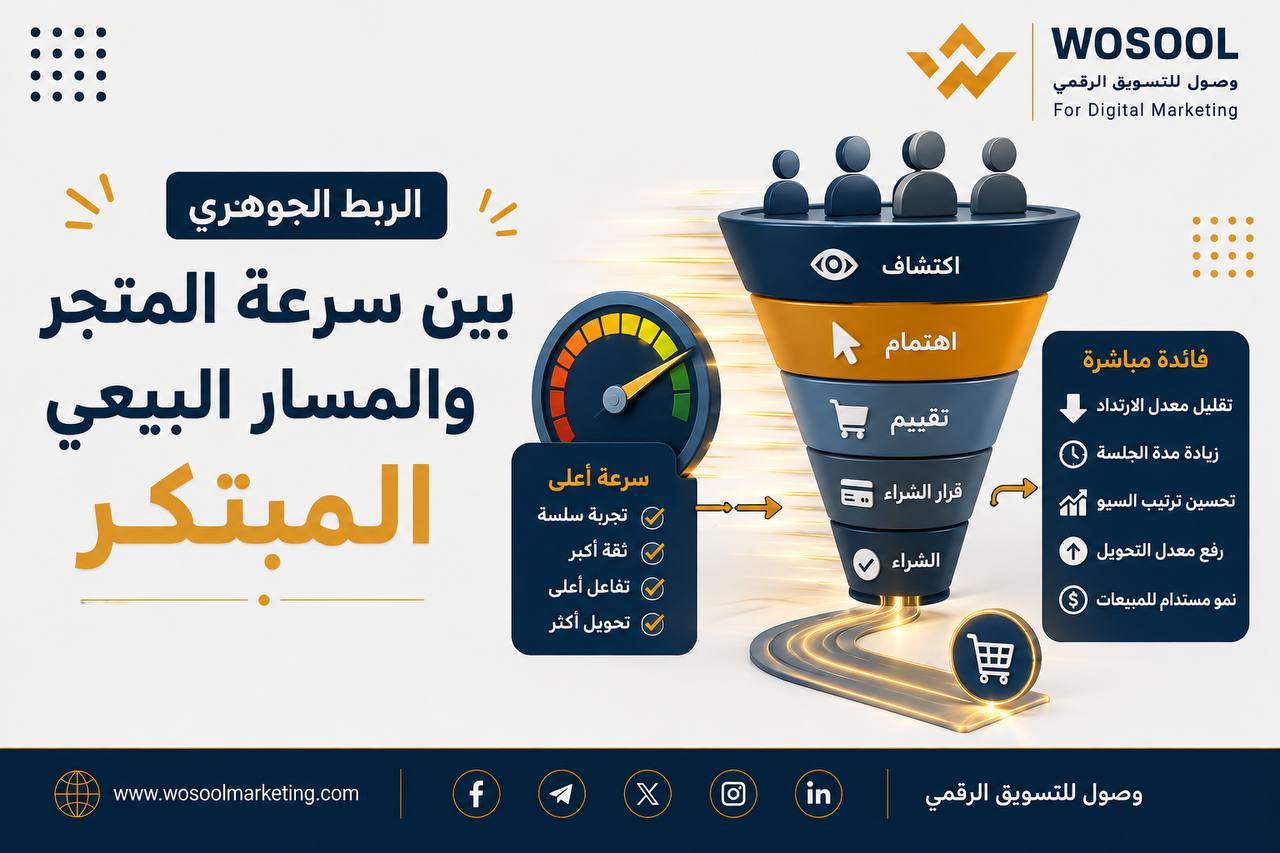 تحسين سرعة المتجر الإلكتروني: تأثيرها المباشر على تصدر السيو ومعدل التحويل