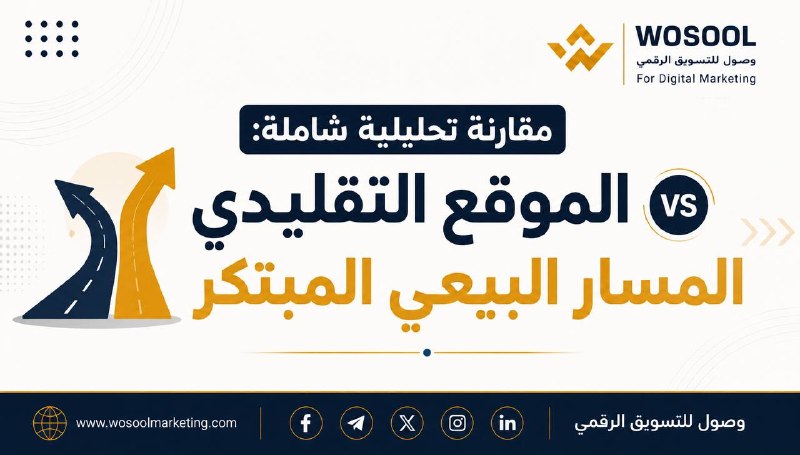 الفرق بين الموقع التقليدي والمسار البيعي المبتكر: أيهما أفضل لمتجرك الإلكتروني؟